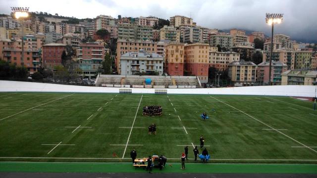 Entrenamiento 1 en Génova